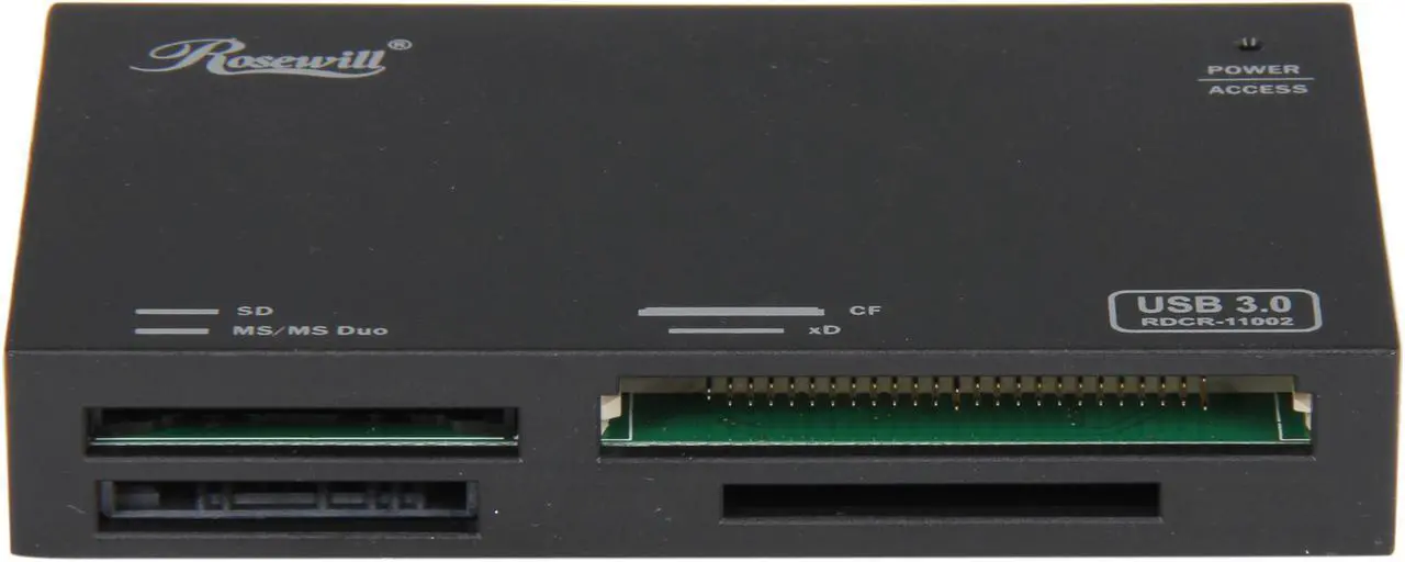 Alt view image 2 of 6 - Rosewill RDCR-11002 All-in-one USB 3.0 Card Reader