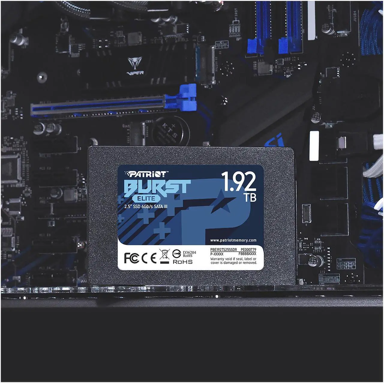 Alt view image 4 of 8 - Patriot Burst Elite 2.5" 1.92TB SATA III Internal Solid State Drive (SSD) PBE192TS25SSDR