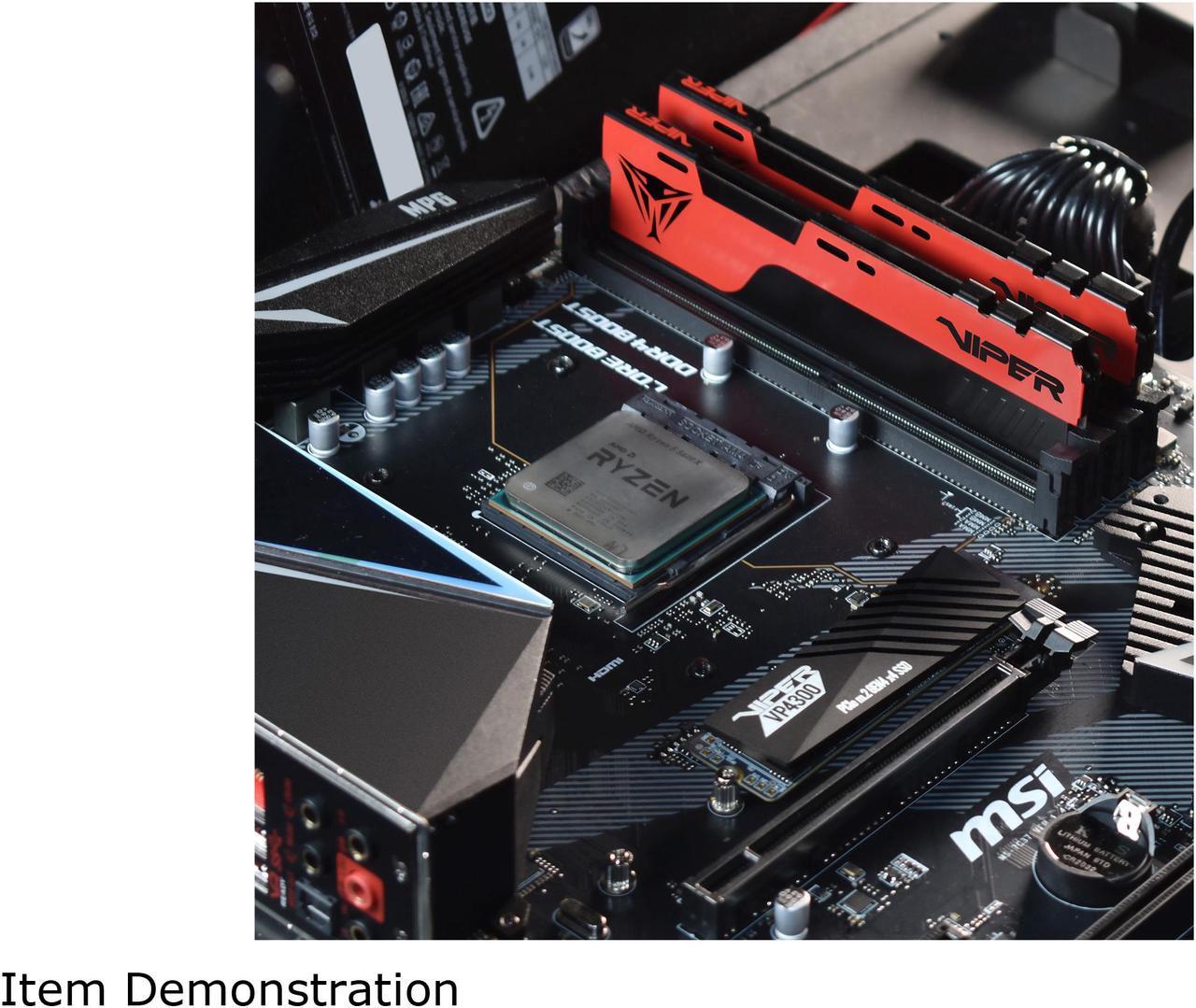 Alt view image 9 of 10 - Patriot Viper Elite II 16GB 288-Pin PC RAM DDR4 3600 (PC4 28800) Desktop Memory Model PVE2416G360C0