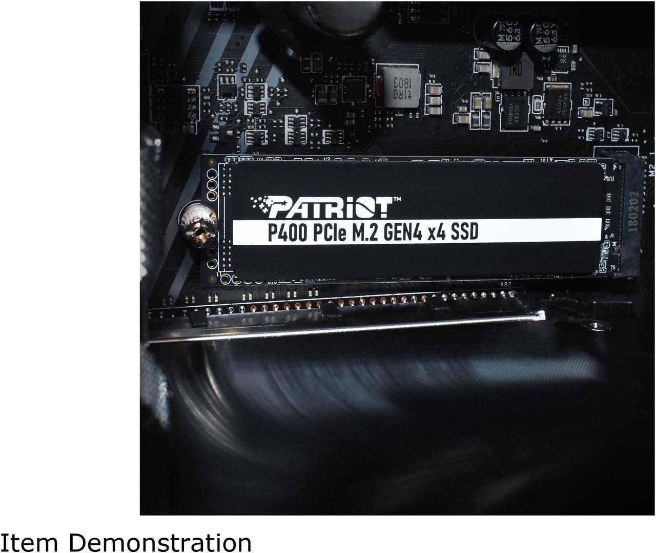 Alt view image 7 of 10 - Patriot P400 M.2 2280 1TB PCI-Express 4.0 x4, NVMe 1.3 Internal Solid State Drive (SSD) P400P1TBM28H