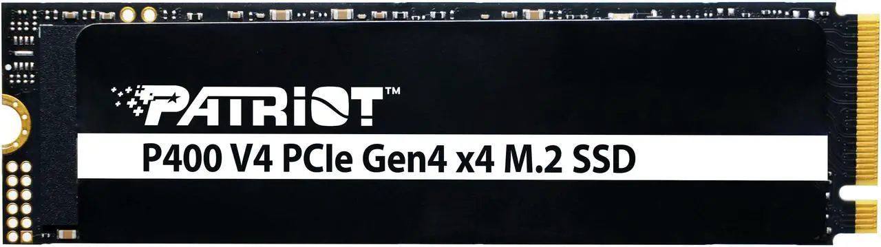 Main image of Patriot P400 V4 M.2 PCIe Gen 4 x4 1TB SSD, Solid State Drive P400VP1TBM28H Up to 6000 MB/s