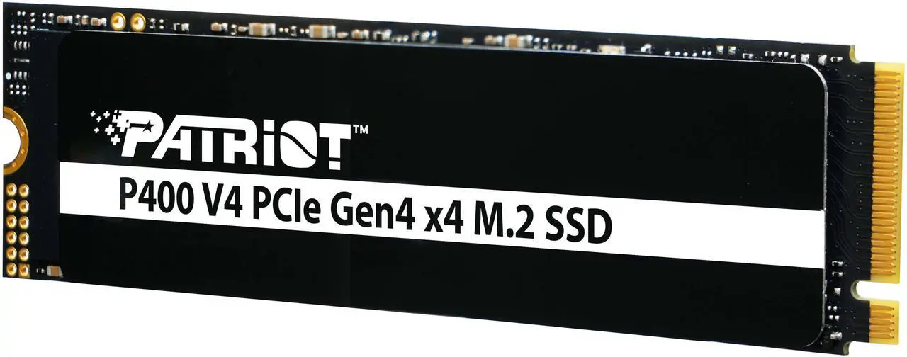 Alt view image 3 of 6 - Patriot P400 V4 M.2 PCIe Gen 4 x4 1TB SSD, Solid State Drive P400VP1TBM28H Up to 6000 MB/s