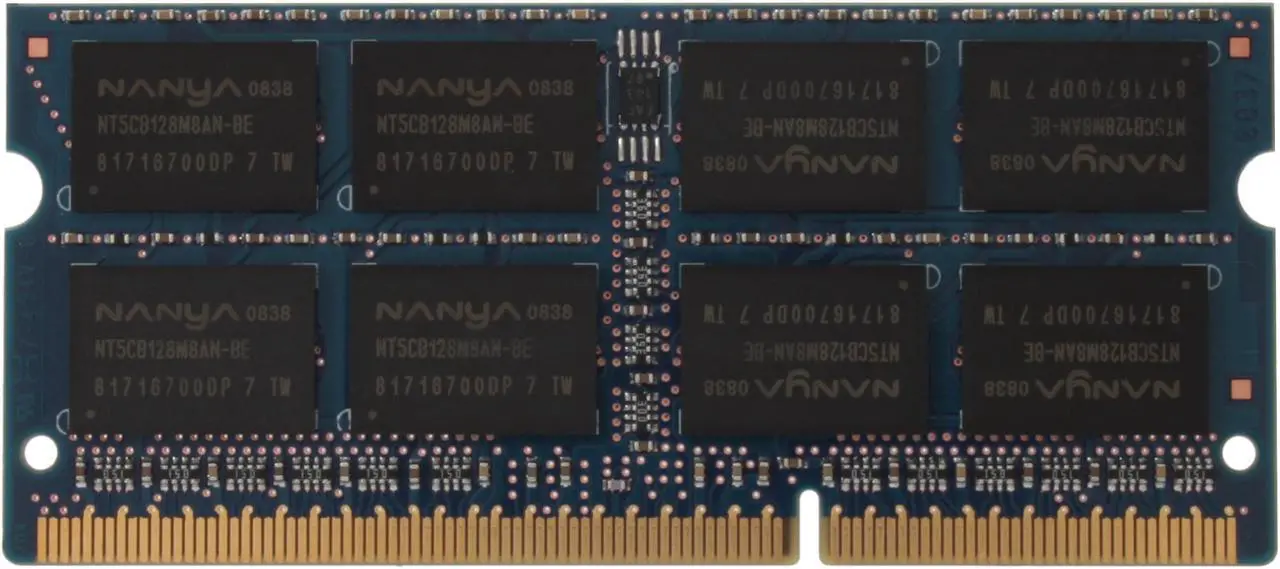 Alt view image 2 of 4 - Mushkin Enhanced 2GB 204-Pin DDR3 SO-DIMM DDR3 1066 (PC3 8500) Laptop Memory Model 991643