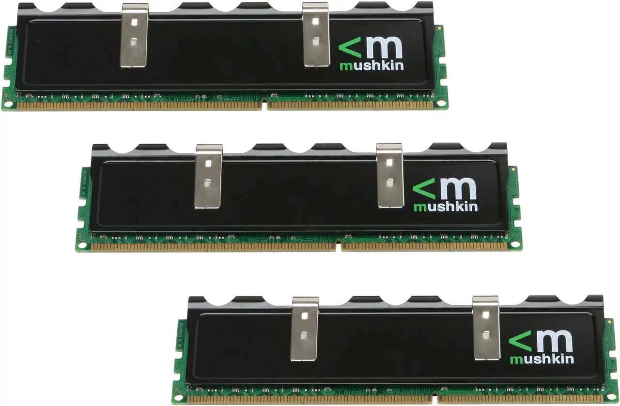 Alt view image 2 of 6 - Mushkin Enhanced 6GB (3 x 2GB) DDR3 1333 (PC3 10666) Desktop Memory Model 998706