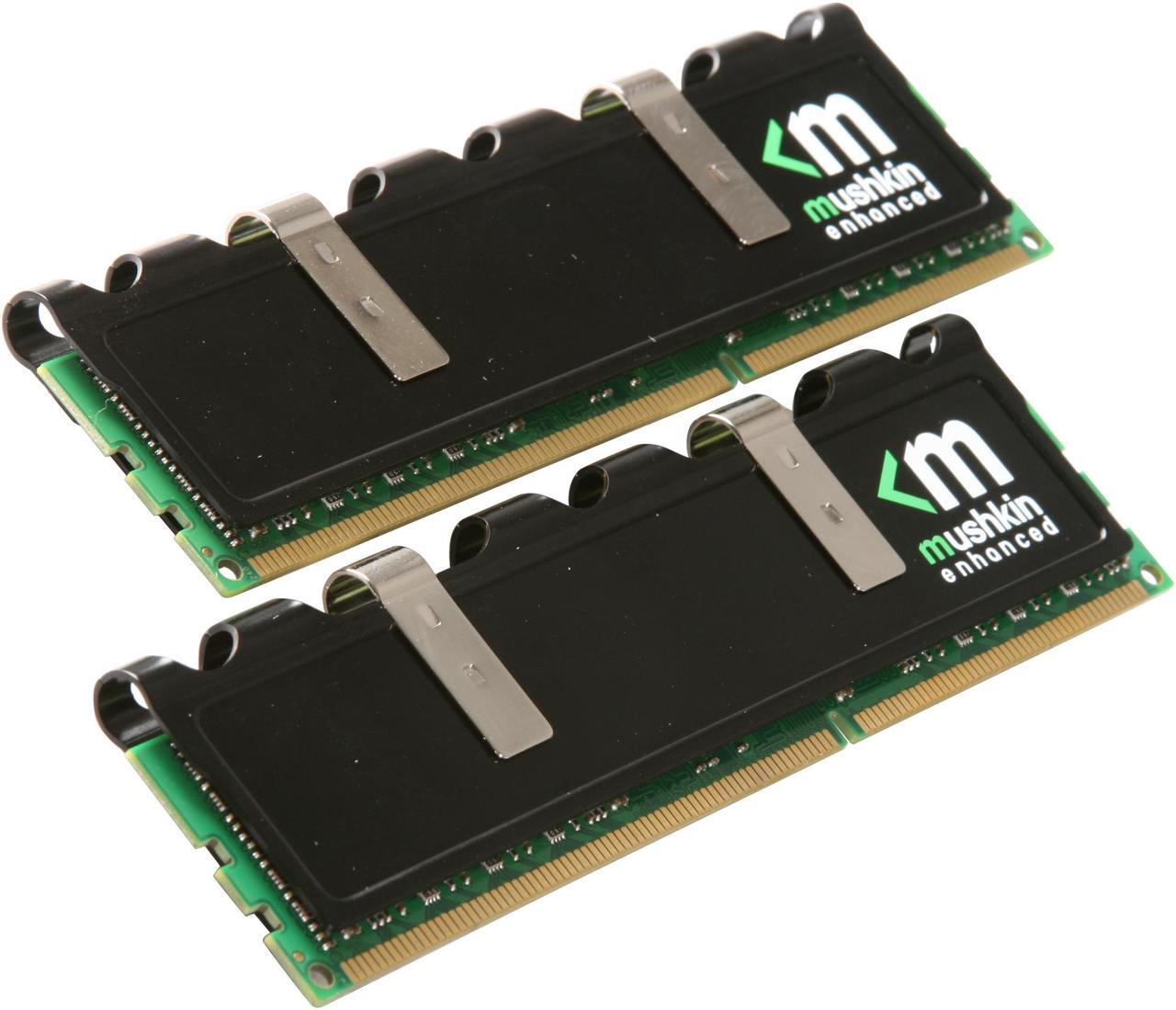 Main image of Mushkin Enhanced Blackline 4GB (2 x 2GB) DDR3 1600 (PC3 12800) Desktop Memory Model 996679