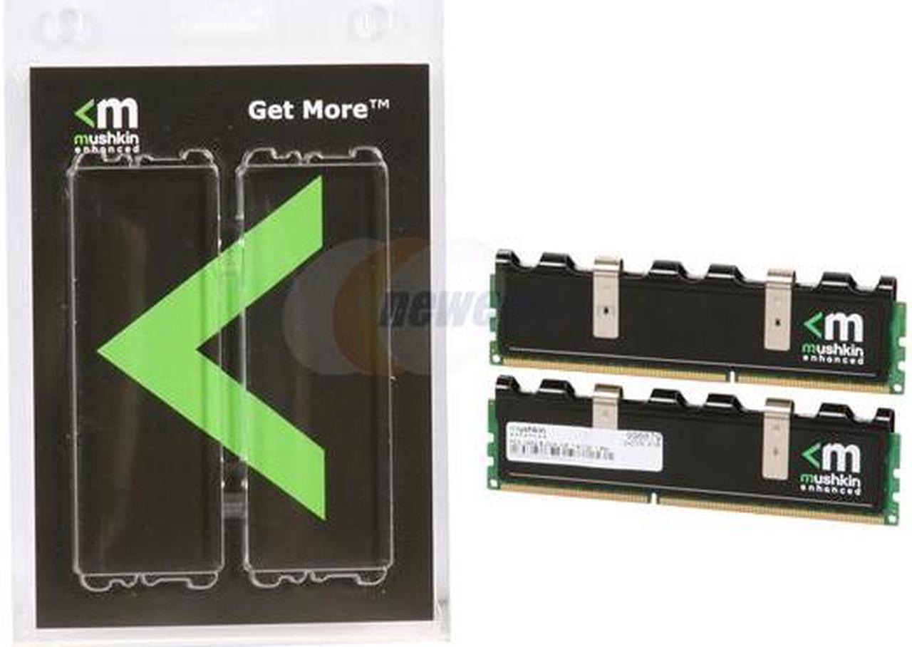 Alt view image 3 of 3 - Mushkin Enhanced Blackline 4GB (2 x 2GB) DDR3 1600 (PC3 12800) Desktop Memory Model 996679