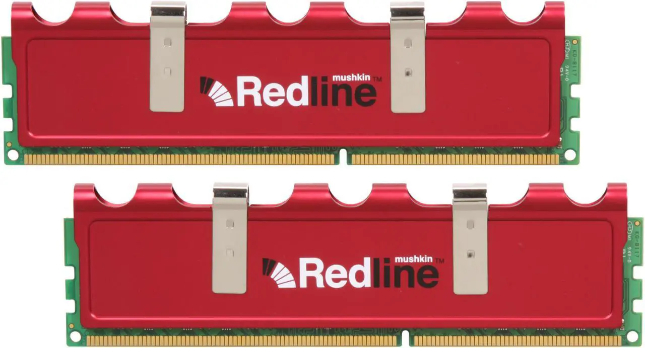 Main image of Mushkin Enhanced Redline 4GB (2 x 2GB) DDR3 1600 (PC3 12800) Desktop Memory Model 996805