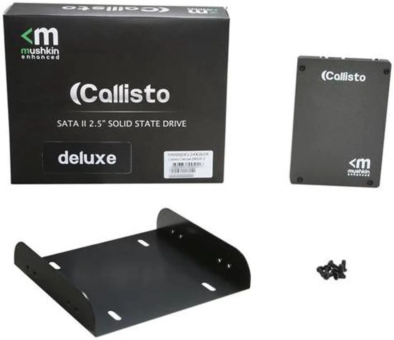 Alt view image 5 of 5 - Mushkin Enhanced Callisto Deluxe 2.5" 240GB SATA II MLC Internal Solid State Drive (SSD) MKNSSDCL240GB-DX