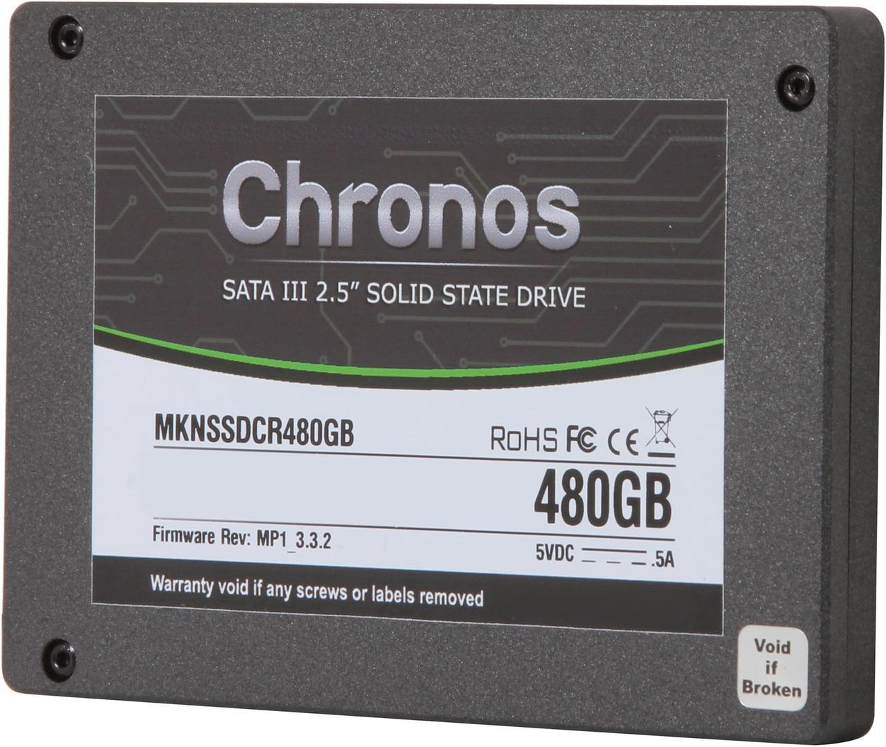 Mushkin Enhanced Chronos 2.5" 480GB SATA III MLC Internal Solid State Drive (SSD) MKNSSDCR480GB