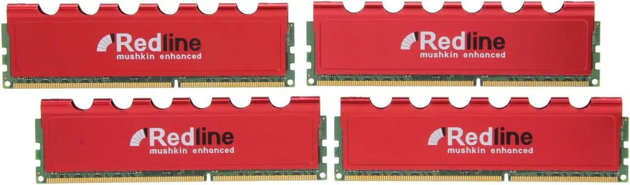 Main image of Mushkin Enhanced Redline 16GB (4 x 4GB) DDR3 1866 (PC3 14900) Desktop Memory Model 994007