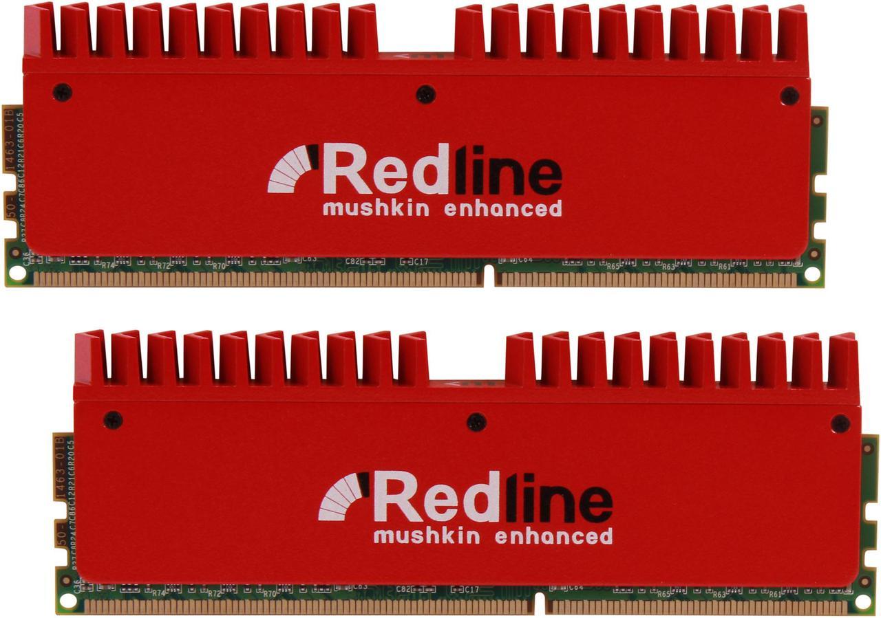 Mushkin Enhanced Redline 16GB (2 x 8GB) DDR3 1866 (PC3 14900) Desktop Memory Model 997105