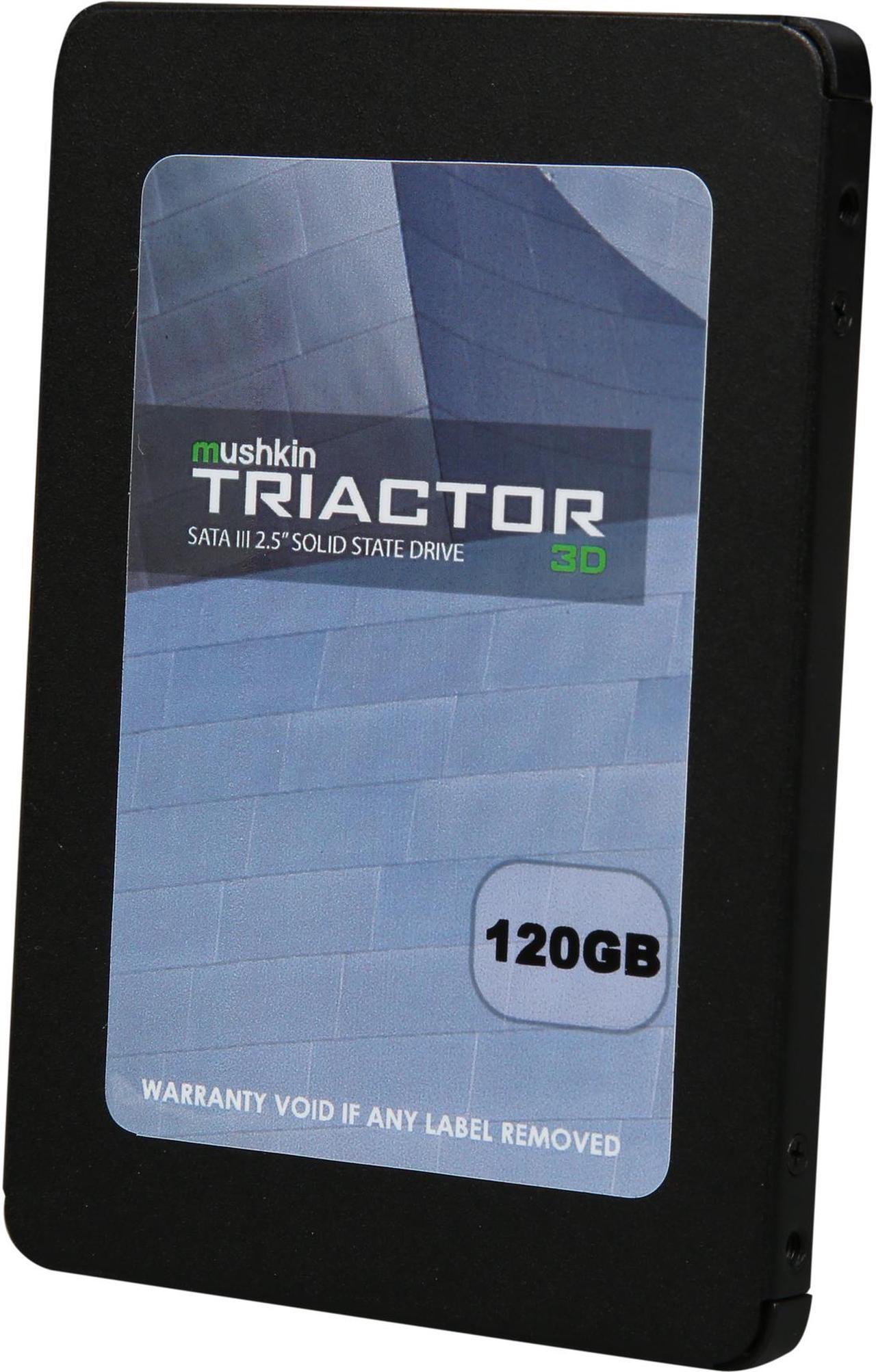 Mushkin Enhanced TRIACTOR 3DX 2.5" 120GB SATA III 3D TLC Internal Solid State Drive (SSD) MKNSSDTR120GB-3DX