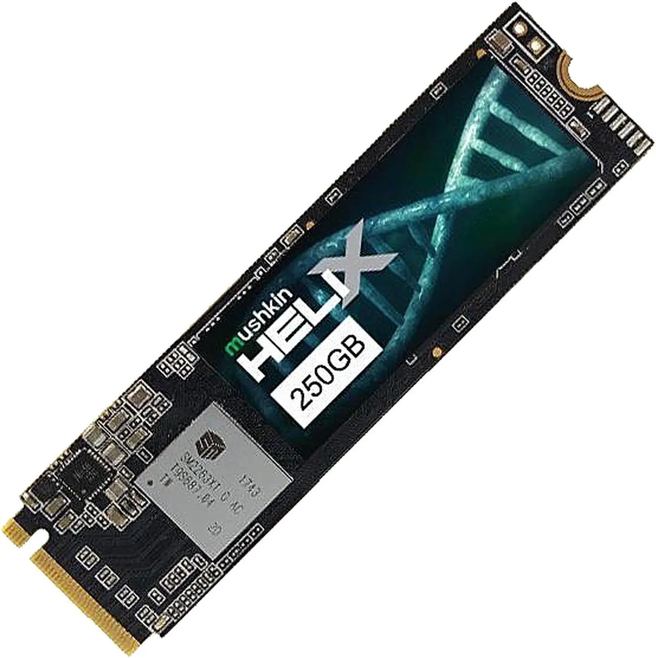 Alt view image 2 of 4 - Mushkin Enhanced Helix-L M.2 2280 250GB PCIe Gen3 x4 NVMe 1.3 3D TLC Internal Solid State Drive (SSD) MKNSSDHL250GB-D8