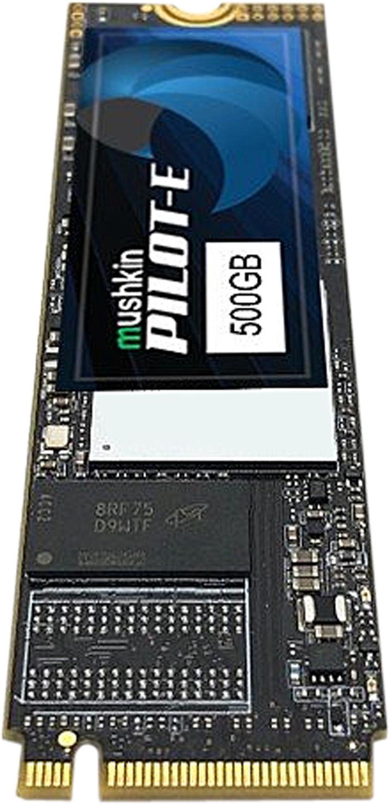 Alt view image 4 of 5 - Mushkin Enhanced Pilot-E M.2 2280 500GB PCIe Gen3 x4 NVMe 1.3 3D TLC Internal Solid State Drive (SSD) MKNSSDPE500GB-D8