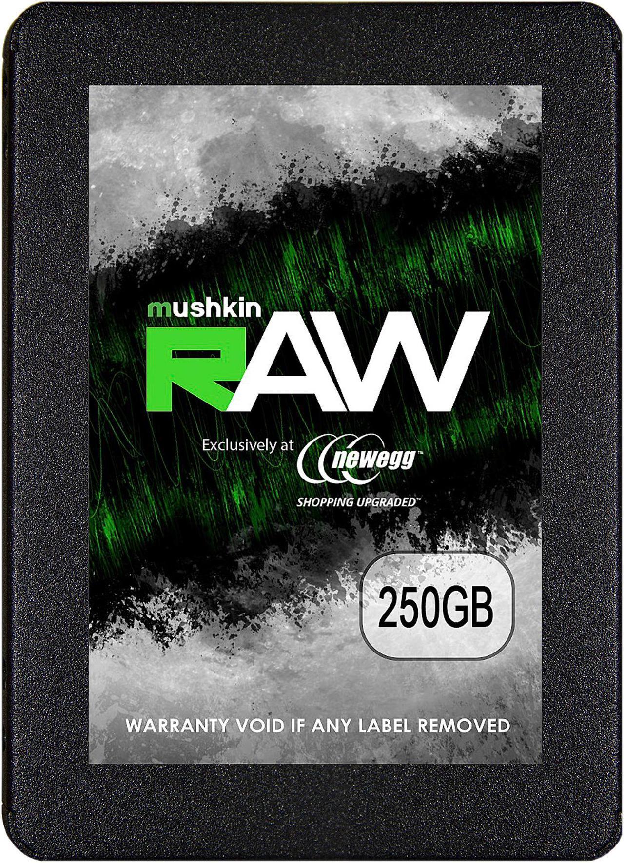 Main image of Mushkin Enhanced RAW Series 2.5" 250GB SATA III 3D TLC Internal Solid State Drive (SSD) MKNSSDRW250GB