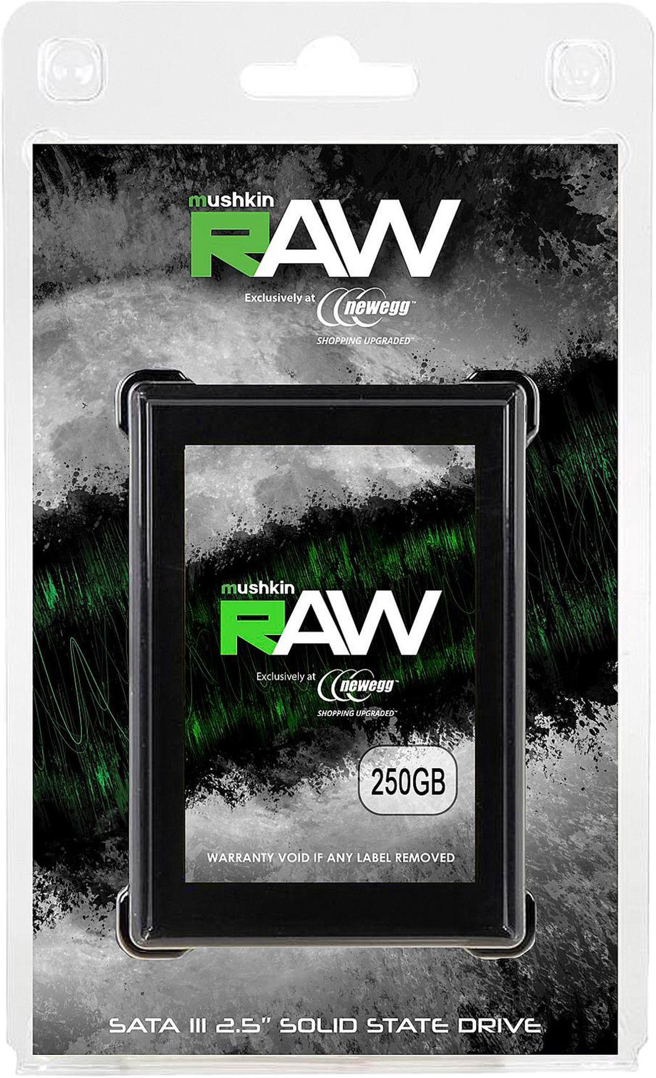 Alt view image 4 of 4 - Mushkin Enhanced RAW Series 2.5" 250GB SATA III 3D TLC Internal Solid State Drive (SSD) MKNSSDRW250GB