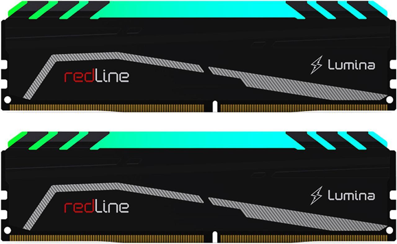 Mushkin Enhanced Redline 64GB (2 x 32GB) DDR4 2666 (PC4 21300) Desktop Memory Model MLA4C266GHHF32GX2