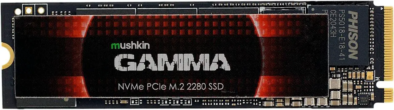 Main image of Mushkin Enhanced Gamma M.2 2280 4TB PCIe Gen4 x4 NVMe 1.4 3D QLC Internal Solid State Drive (SSD) MKNSSDGA4TB-D8