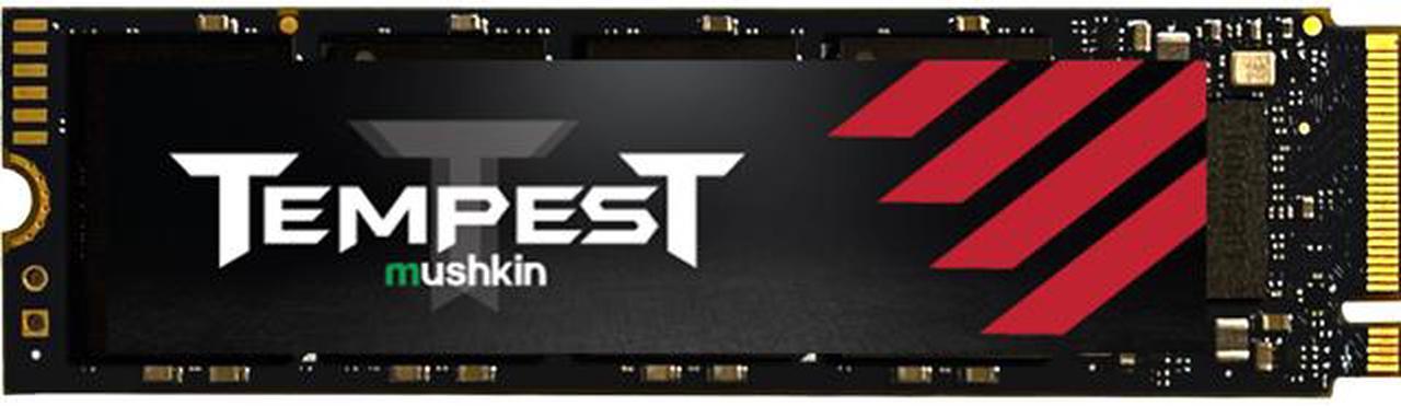 Mushkin Tempest 1TB PCIe Gen3 x4 NVMe 1.4 M.2 (2280) Internal SSD - Up to 3,300MBs – MKNSSDTS1TB-D8