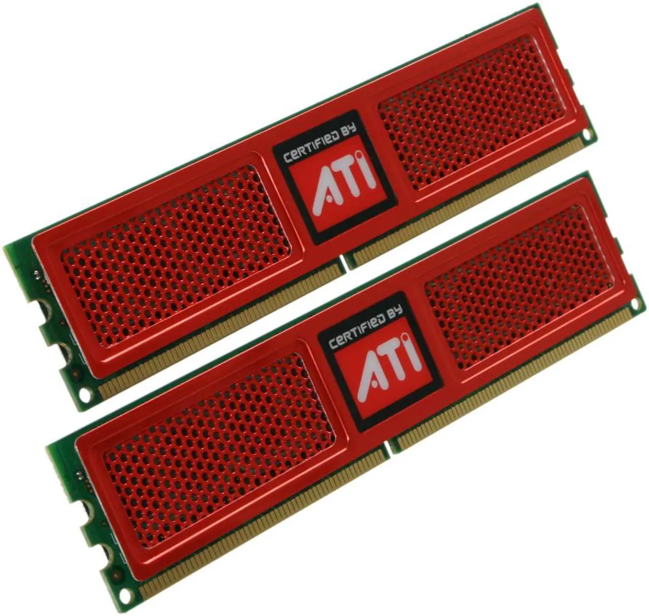 Main image of OCZ ATI CrossFire 2GB (2 x 1GB) DDR2 800 (PC2 6400) Dual Channel Kit Desktop Memory Model OCZ2A8002GK