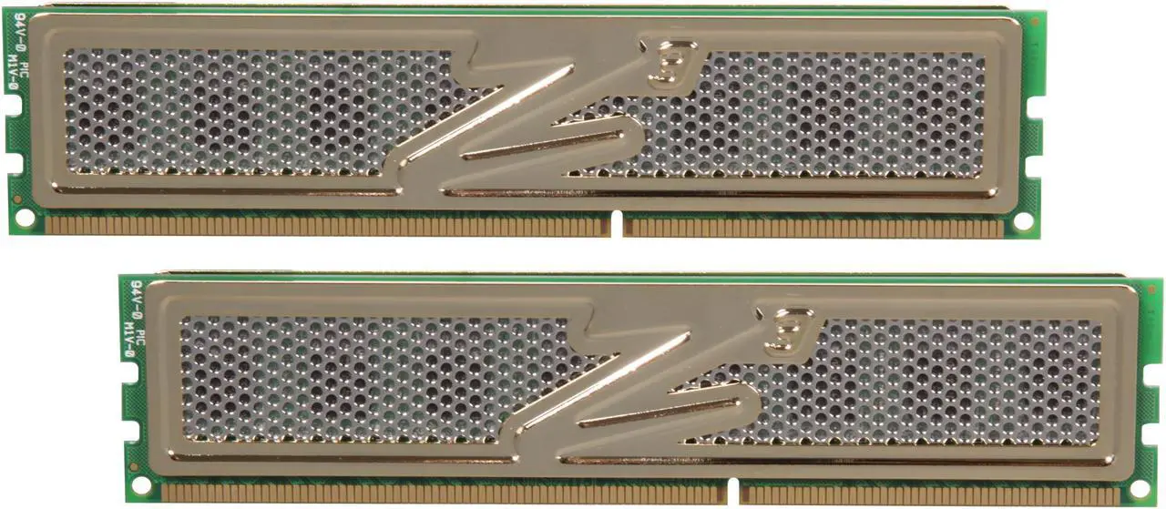 Main image of OCZ Gold Edition 4GB (2 x 2GB) DDR3 1066 (PC3 8500) Dual Channel Kit Desktop Memory Model OCZ3G10664GK