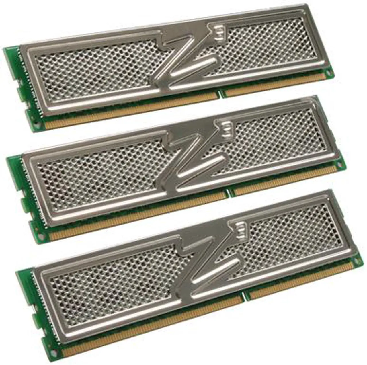 Main image of OCZ Platinum 6GB (3 x 2GB) DDR3 1333 (PC3 10666) Triple Channel Kit Desktop Memory Model OCZ3P1333LV6GK