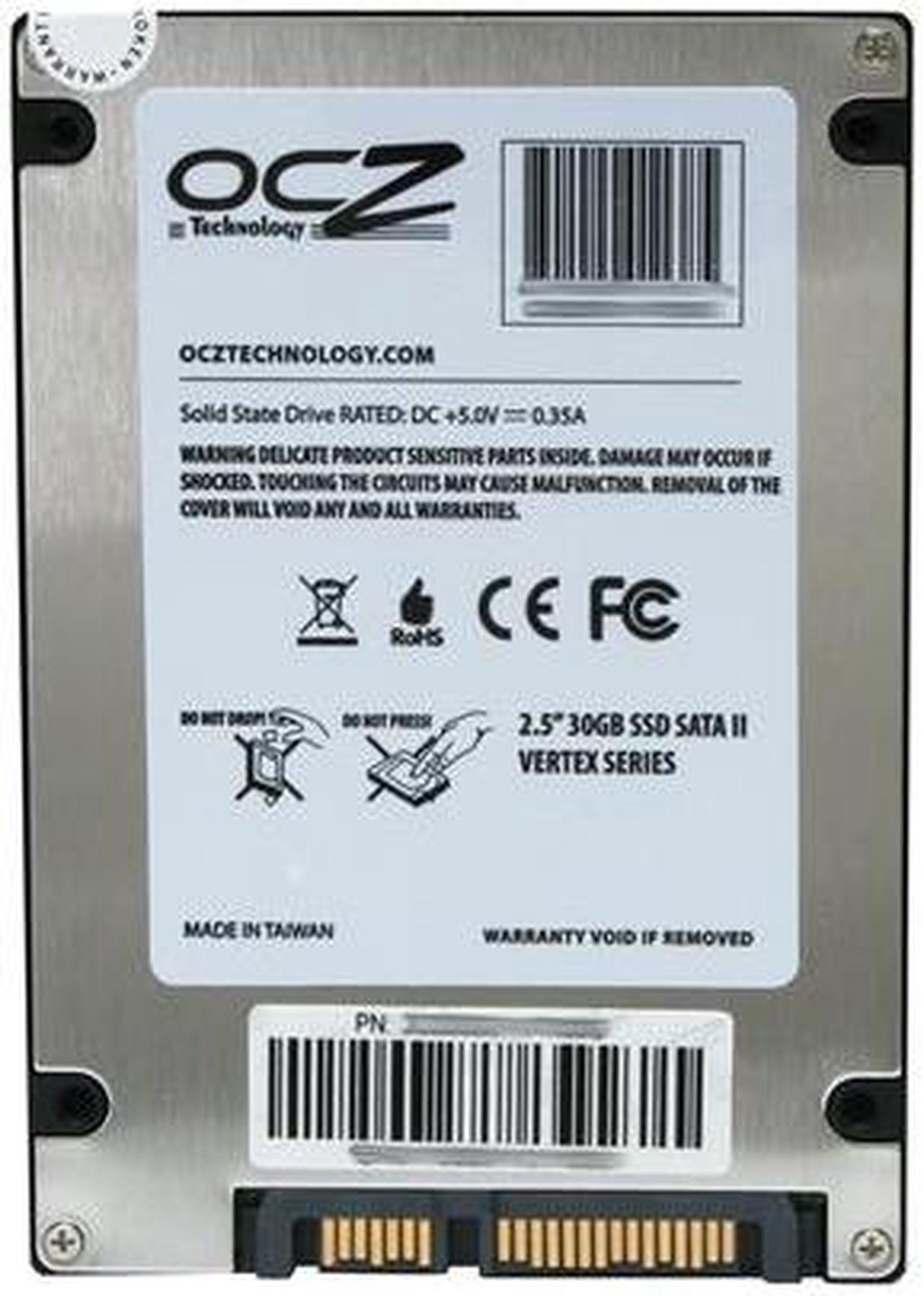 Alt view image 5 of 6 - OCZ Vertex Series 2.5" 30GB SATA II MLC Internal Solid State Drive (SSD) OCZSSD2-1VTX30GXXX