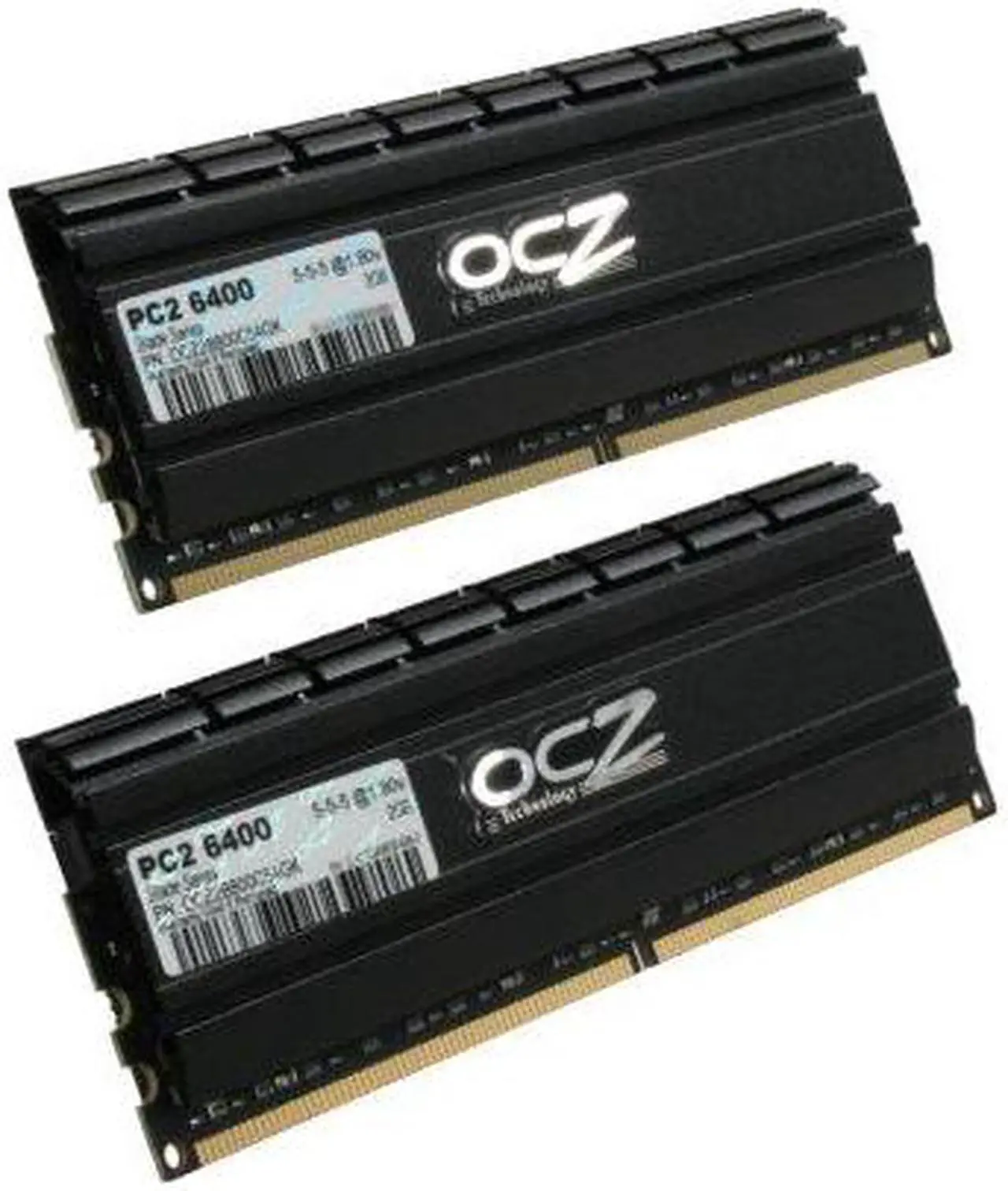 Main image of OCZ Blade Series 4GB (2 x 2GB) DDR2 800 (PC2 6400) Desktop Memory Model OCZ2B800C54GK