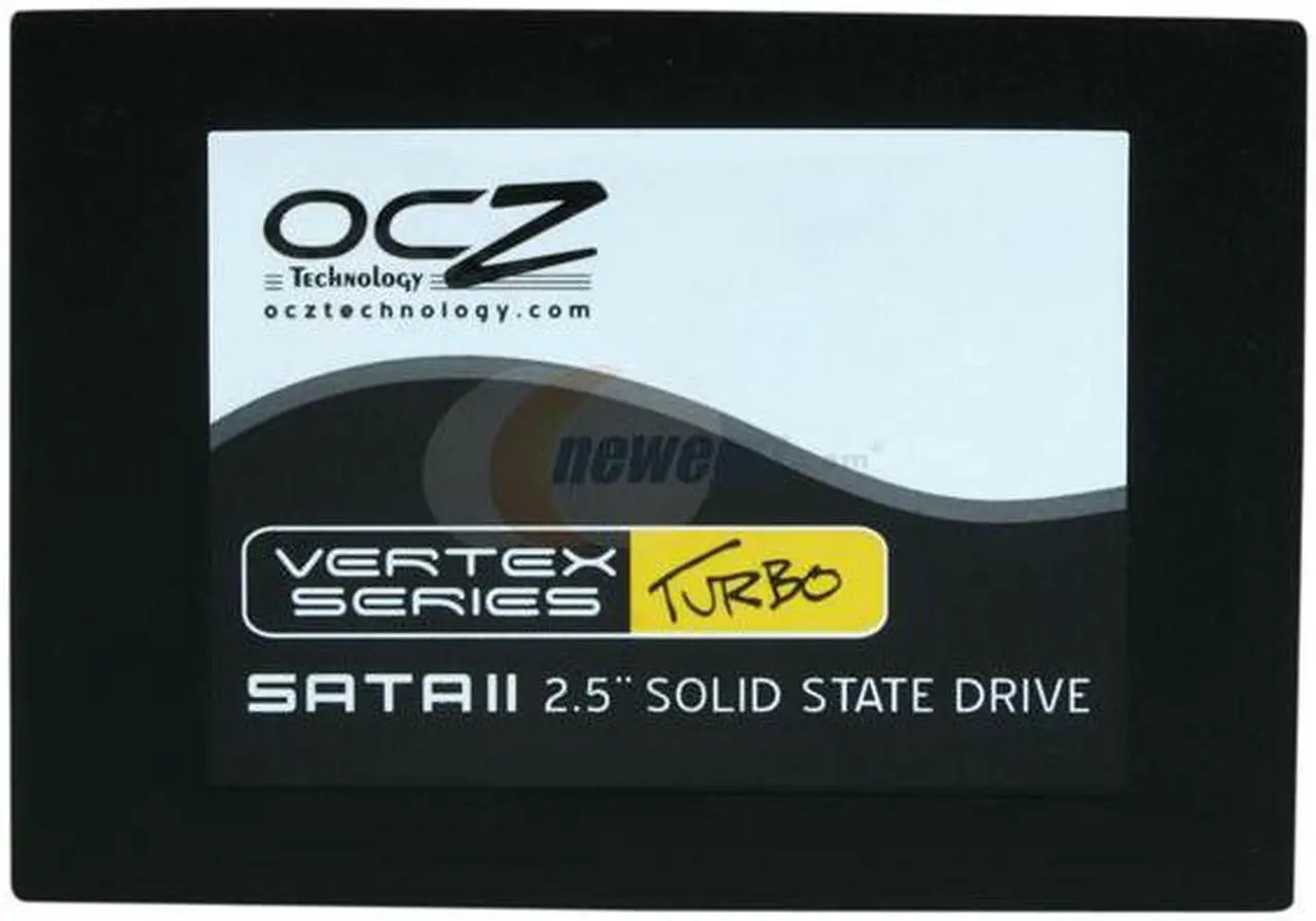 Alt view image 2 of 5 - OCZ Vertex Turbo 2.5" 30GB SATA II MLC Internal Solid State Drive (SSD) OCZSSD2-1VTXT30G