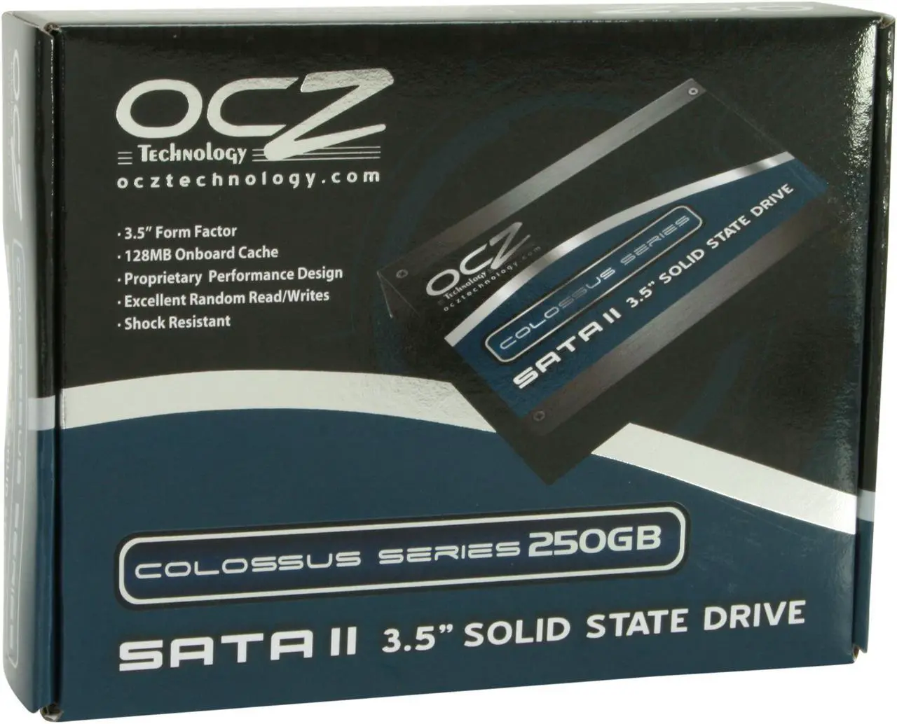 Main image of OCZ Colossus Series 3.5" 250GB SATA II MLC Internal Solid State Drive (SSD) OCZSSD2-1CLS250G