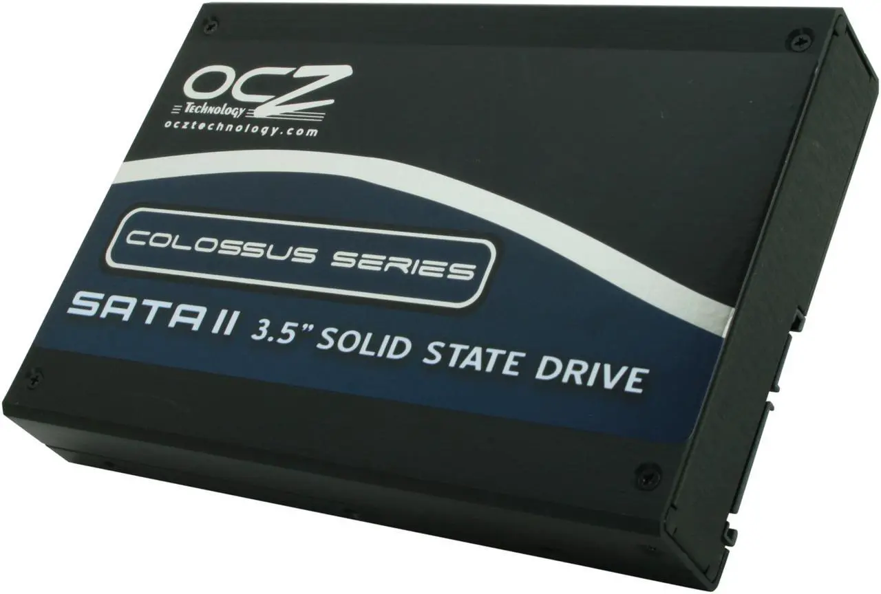 Alt view image 2 of 6 - OCZ Colossus Series 3.5" 250GB SATA II MLC Internal Solid State Drive (SSD) OCZSSD2-1CLS250G