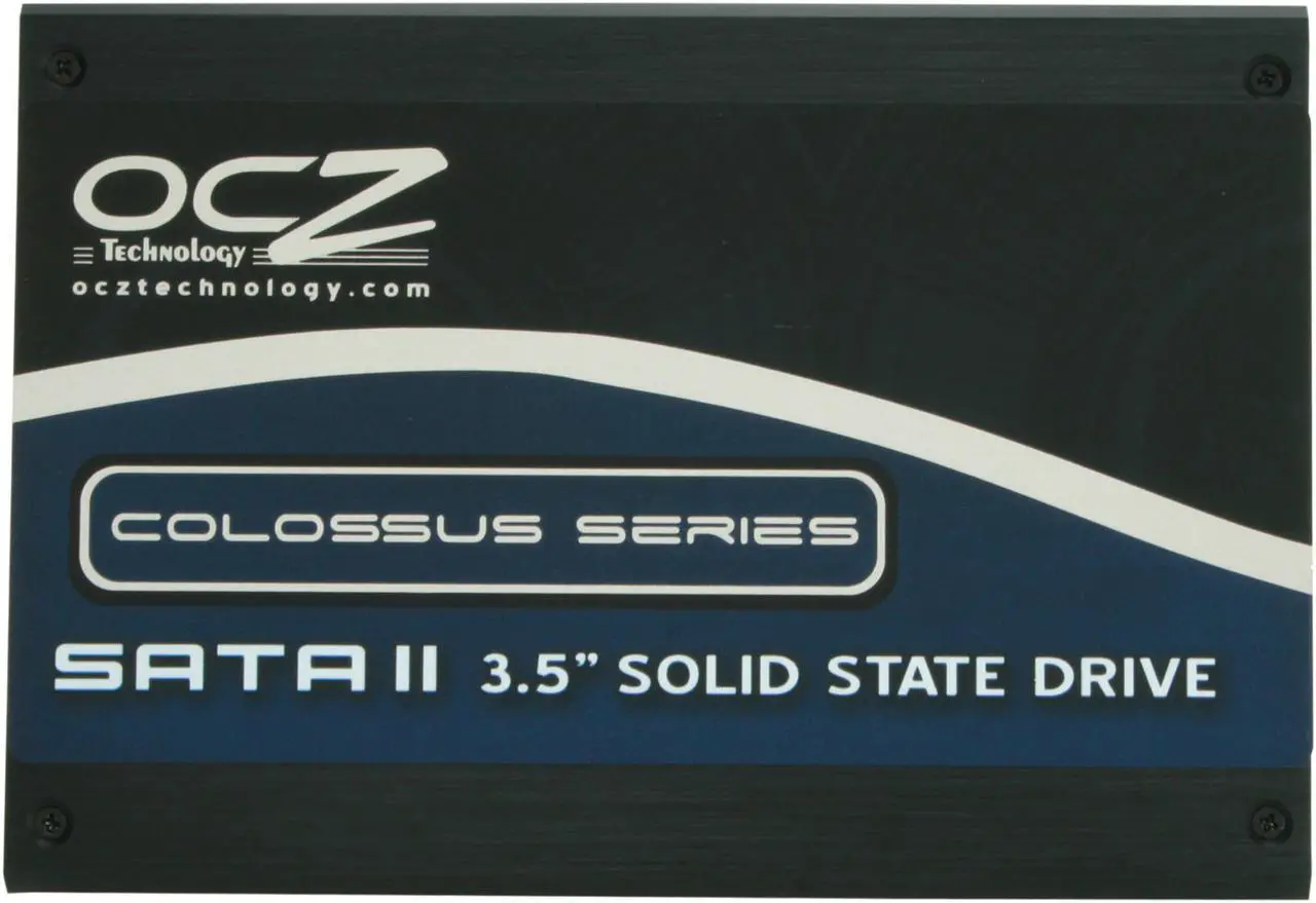 Alt view image 3 of 6 - OCZ Colossus Series 3.5" 250GB SATA II MLC Internal Solid State Drive (SSD) OCZSSD2-1CLS250G
