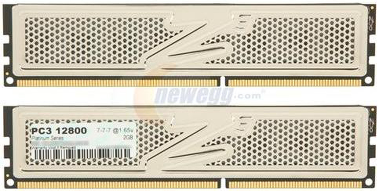 4GB DDR3 RAM Kit (2x2GB) 1600MHz PC3-12800 For Desktop - AMD CPU Compatible, CL11