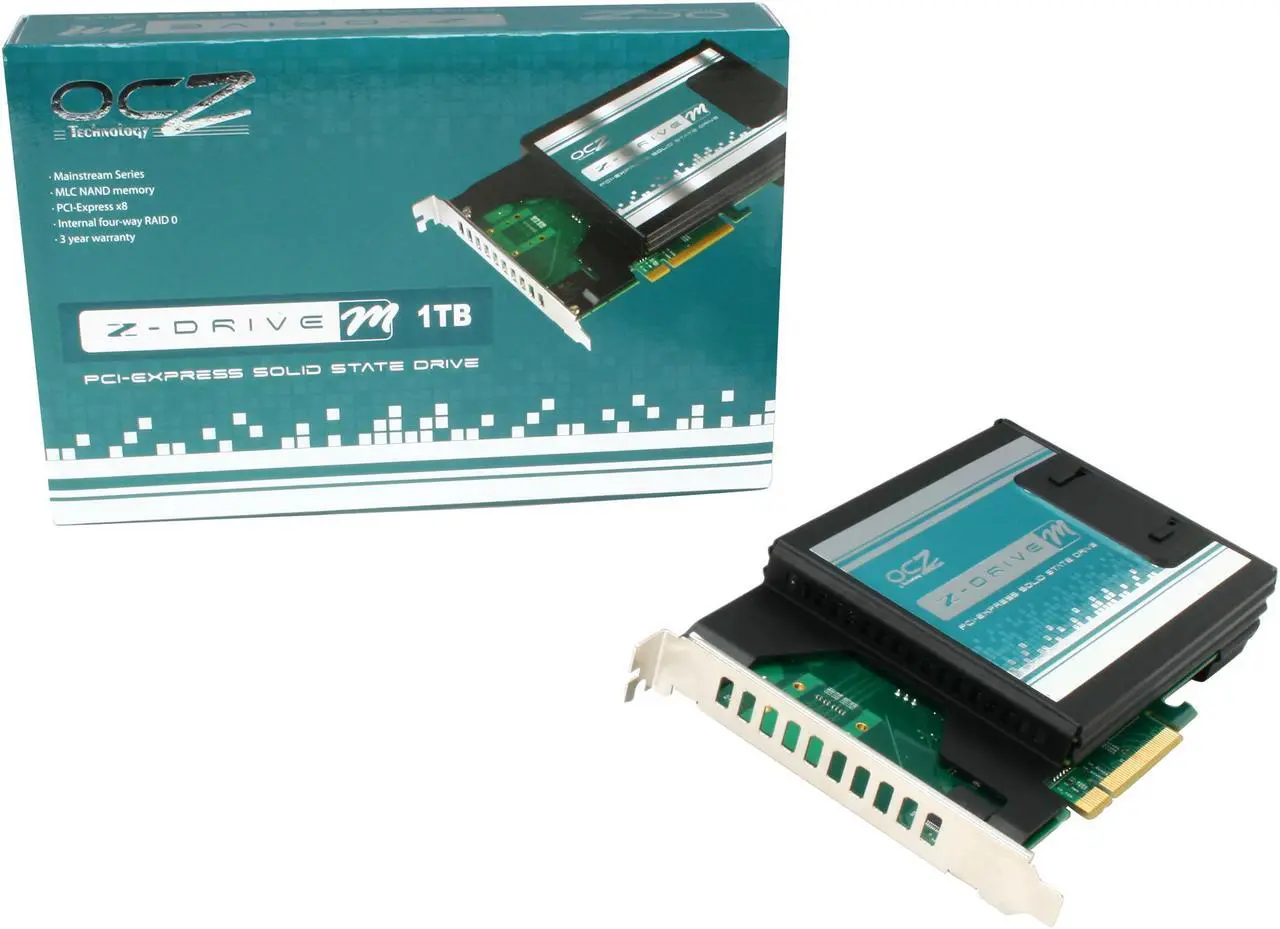 Alt view image 6 of 6 - OCZ Z-Drive M84 OCZSSDPCIE-ZDM841T PCI-E 1TB PCI-Express interface (x8) MLC Enterprise Solid State Disk
