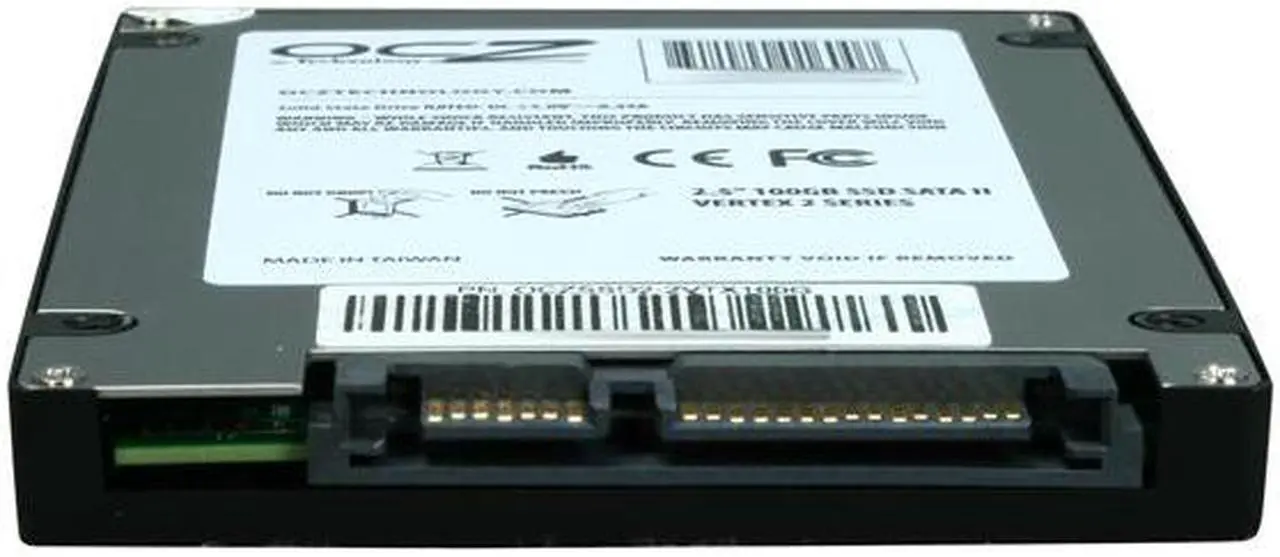 Alt view image 4 of 6 - OCZ Vertex 2 2.5" 100GB SATA II MLC Internal Solid State Drive (SSD) OCZSSD2-2VTX100G
