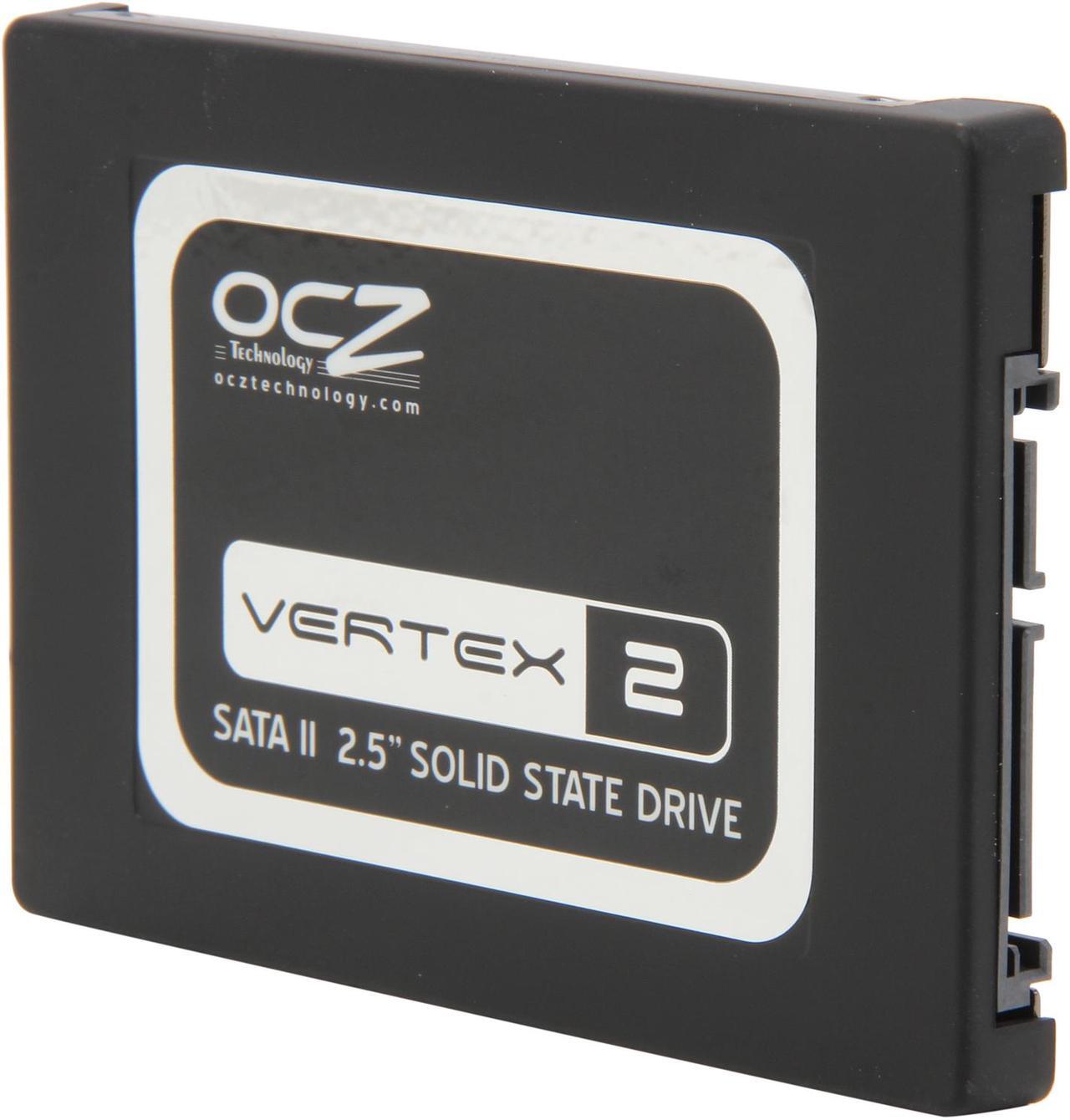 Main image of OCZ Vertex 2 2.5" 115GB SATA II MLC Internal Solid State Drive (SSD) OCZSSD2-2VTXE120G