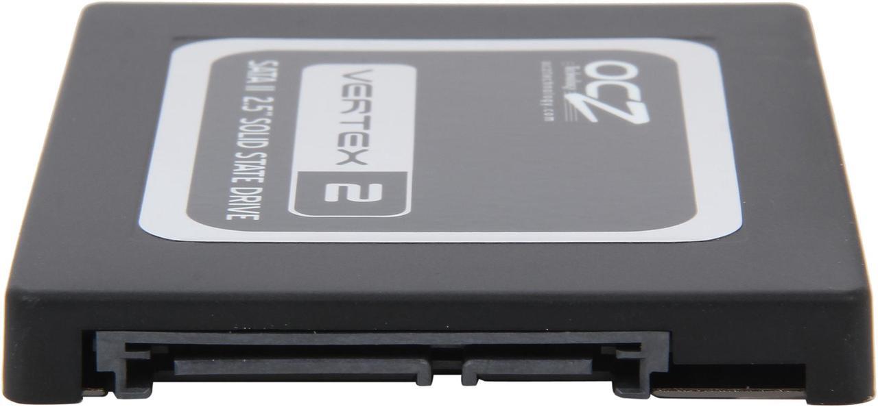 Alt view image 3 of 6 - OCZ Vertex 2 2.5" 115GB SATA II MLC Internal Solid State Drive (SSD) OCZSSD2-2VTXE120G