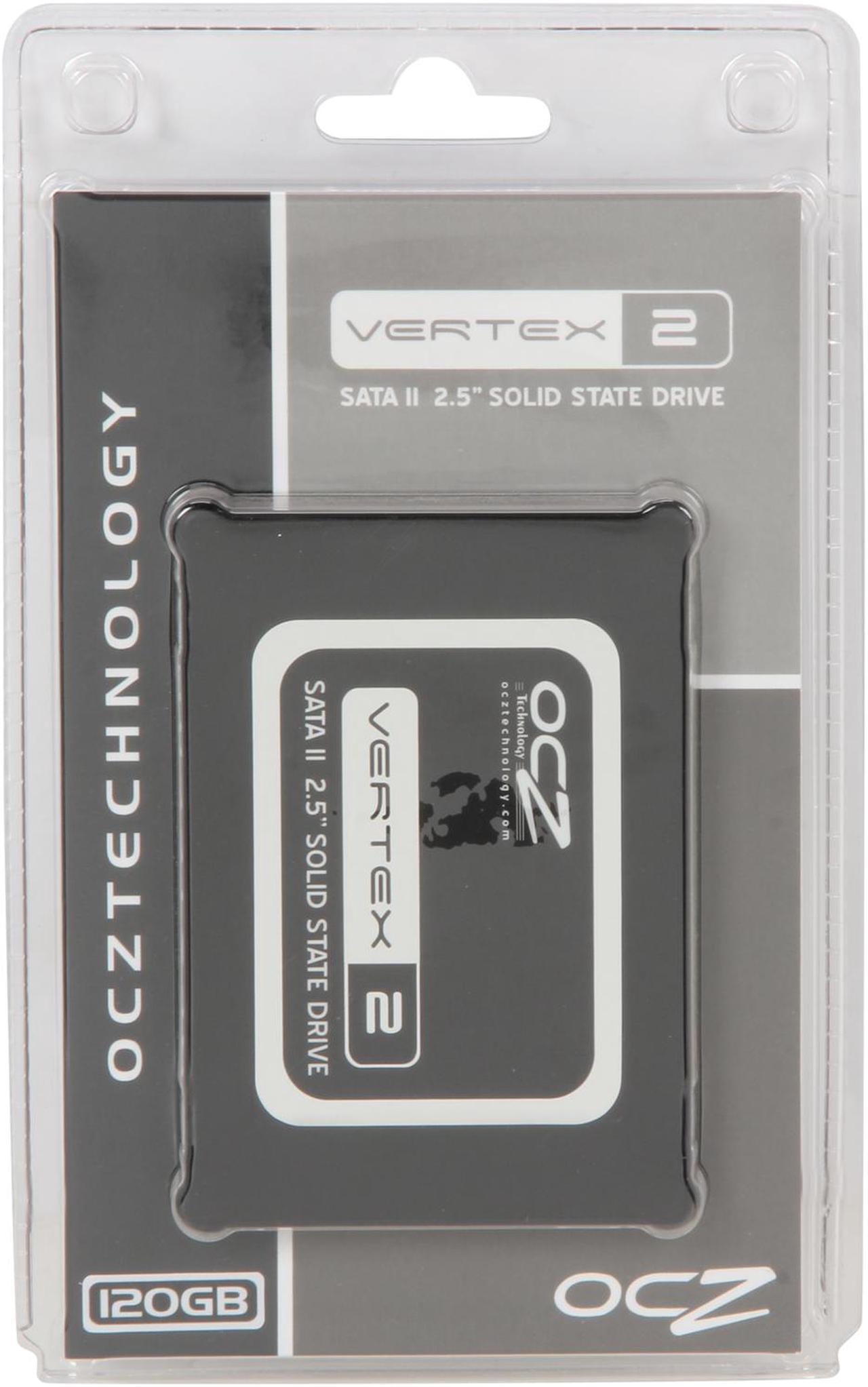 Alt view image 6 of 6 - OCZ Vertex 2 2.5" 115GB SATA II MLC Internal Solid State Drive (SSD) OCZSSD2-2VTXE120G