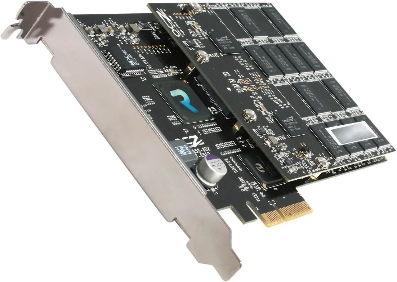 Alt view image 2 of 5 - OCZ RevoDrive X2 PCI-E 160GB PCI-Express x4 MLC Internal Solid State Drive (SSD) OCZSSDPX-1RVDX0160