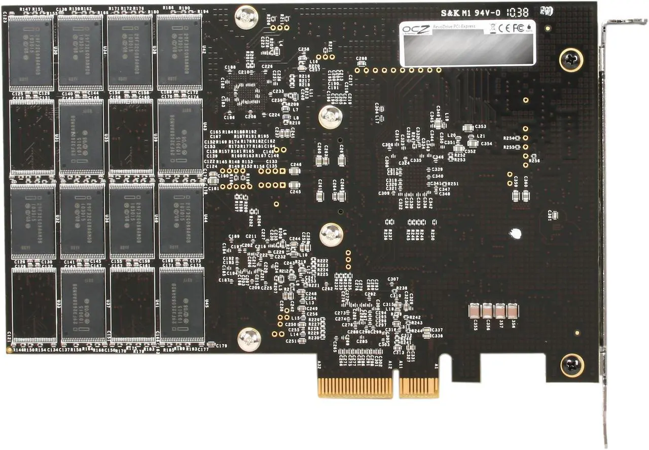 Alt view image 4 of 5 - OCZ RevoDrive X2 PCI-E 160GB PCI-Express x4 MLC Internal Solid State Drive (SSD) OCZSSDPX-1RVDX0160