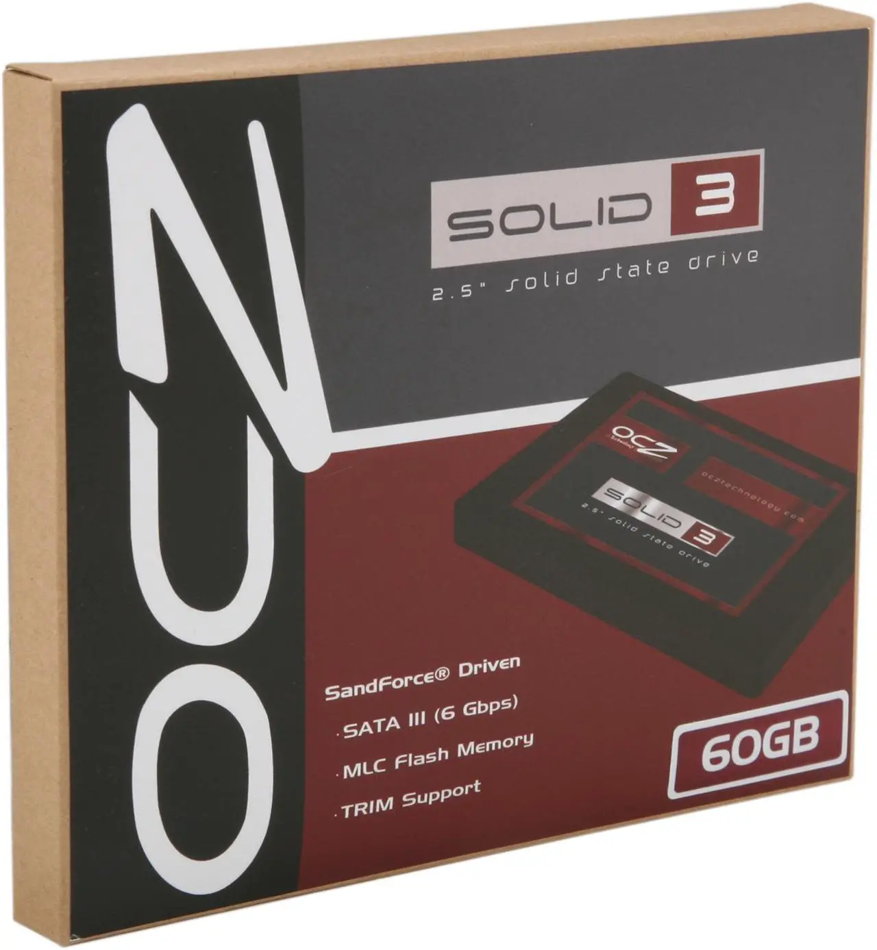 Main image of OCZ Solid 3 2.5" 60GB SATA III MLC SLD3-25SAT3-60G