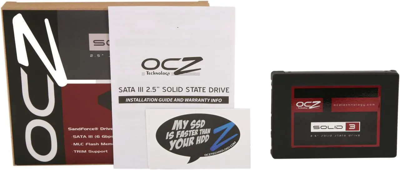 Alt view image 6 of 6 - OCZ Solid 3 2.5" 60GB SATA III MLC SLD3-25SAT3-60G