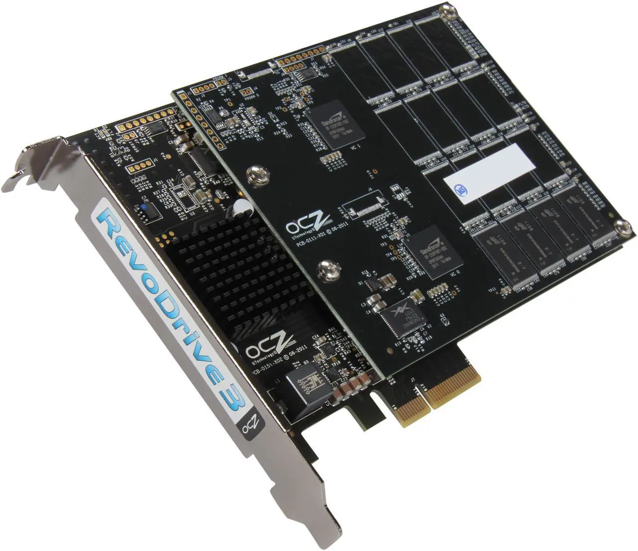 Main image of OCZ RevoDrive 3 X2 series PCI-E 240GB PCI-Express 2.0 x4 MLC Internal Solid State Drive (SSD) RVD3X2-FHPX4-240G