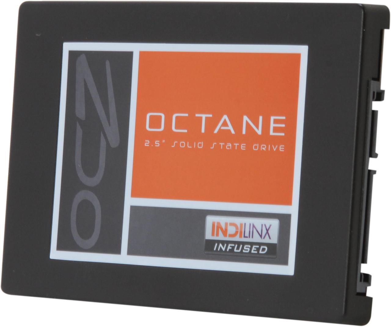 Alt view image 2 of 5 - OCZ Octane 2.5" 128GB SATA III 2Xnm Synchronous Mode Multi-Level Cell (MLC) Internal Solid State Drive (SSD) OCT1-25SAT3-128G