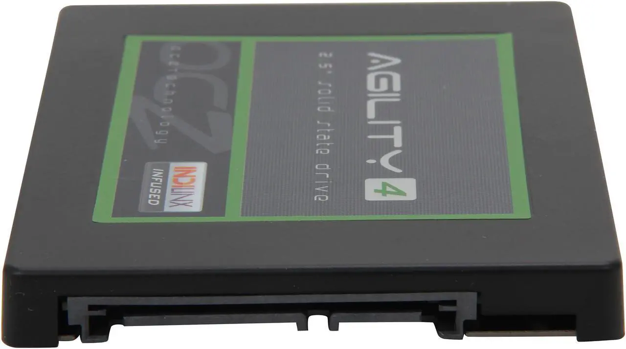 Alt view image 3 of 6 - OCZ Agility 4 2.5" 128GB SATA III MLC Internal Solid State Drive (SSD) AGT4-25SAT3-128G