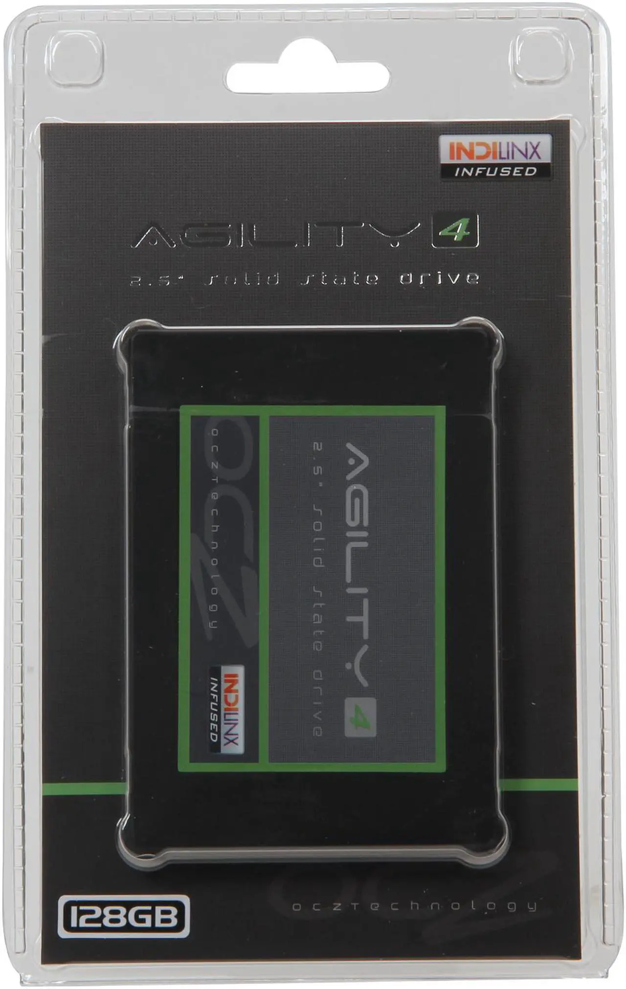 Alt view image 6 of 6 - OCZ Agility 4 2.5" 128GB SATA III MLC Internal Solid State Drive (SSD) AGT4-25SAT3-128G