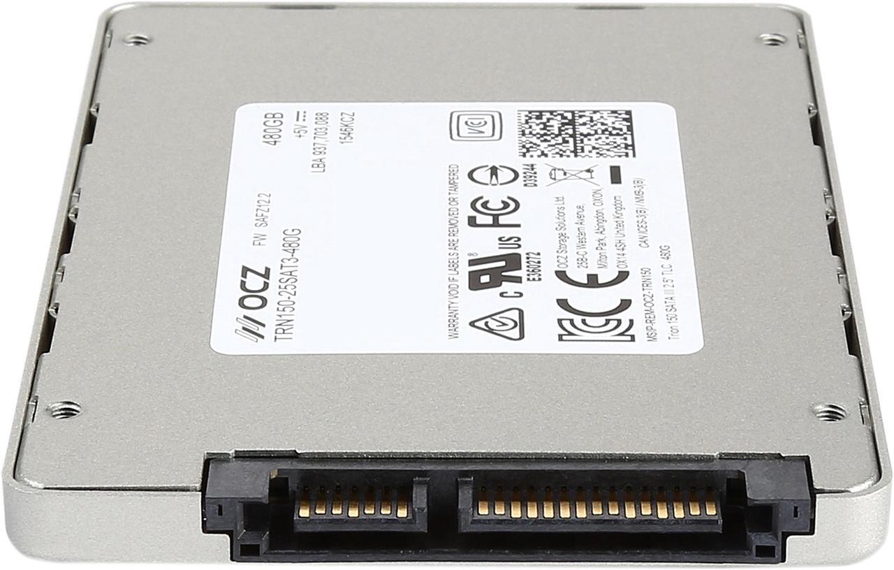 Alt view image 6 of 8 - Toshiba OCZ TRION 150 2.5" 480GB SATA III TLC Internal Solid State Drive (SSD) TRN150-25SAT3-480G