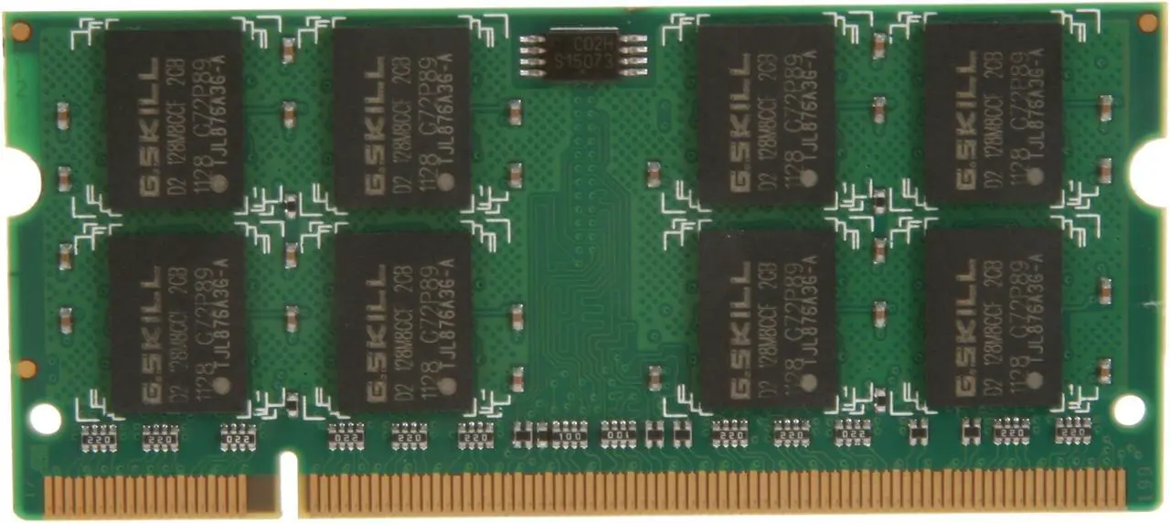 Alt view image 2 of 3 - G.SKILL 2GB 200-Pin DDR2 SO-DIMM DDR2 667 (PC2 5300) Laptop Memory Model F2-5300CL5S-2GBSQ