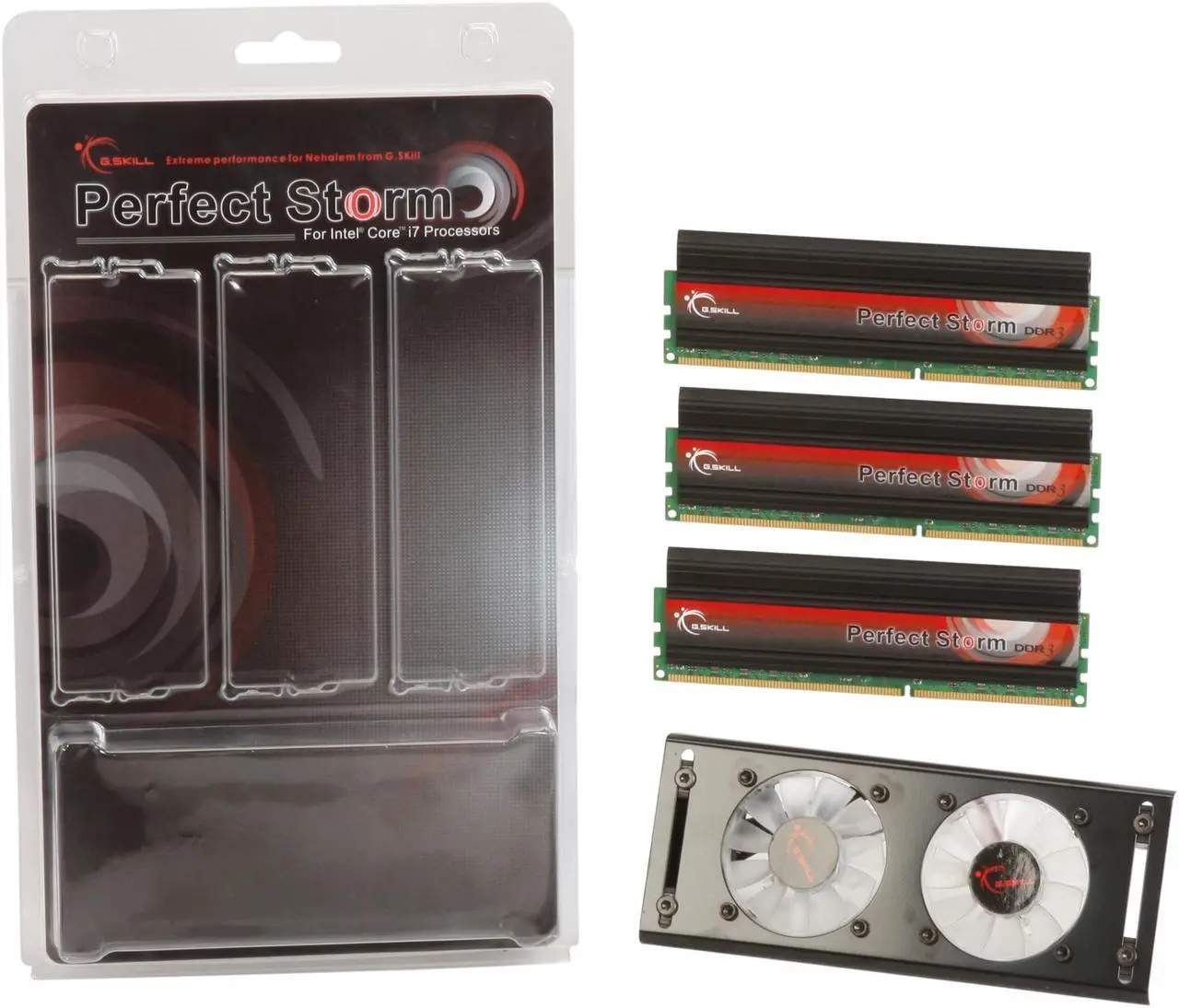 Alt view image 6 of 6 - G.SKILL Perfect Storm 6GB (3 x 2GB) DDR3 2000 (PC3 16000) Desktop Memory Model F3-16000CL7T-6GBPS