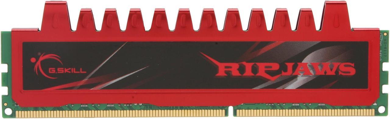 G.SKILL Ripjaws Series 4GB 240-Pin PC RAM DDR3 1600 (PC3 12800) Desktop Memory Model F3-12800CL9S-4GBRL